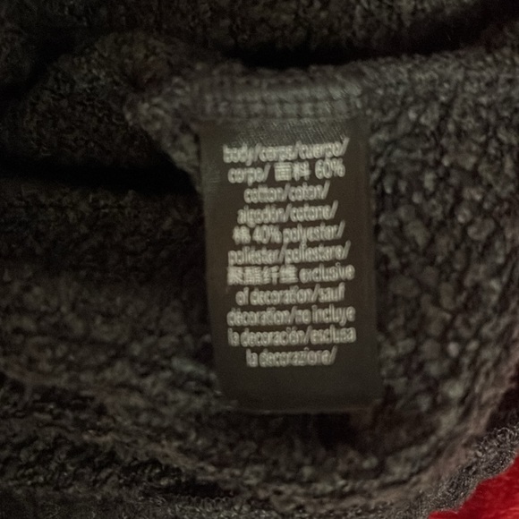 Victoria secret women’s size large crop hoodie with sequin lettering - Picture 7 of 7